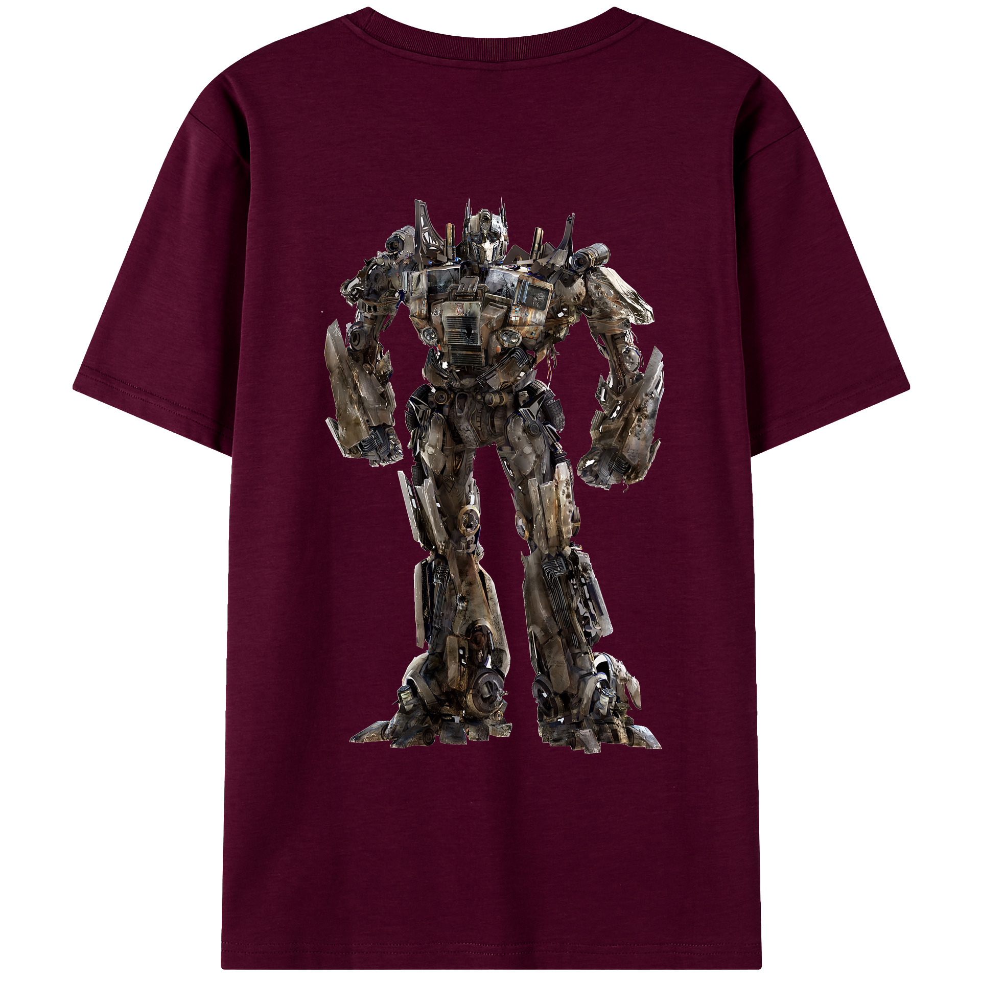（画像用） Transformers トランスフォーマー レディース半袖Tシャツ(バックプリント)